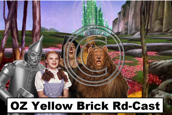 Stars Wizard of OZ Yellow Brick Road - 408