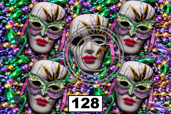 Masks Mardi Gras Many Faces - 128