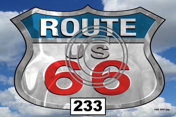 Places Route 66 Sign - 233