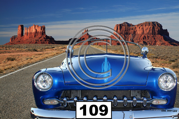 Cars Blue Mercury - 109