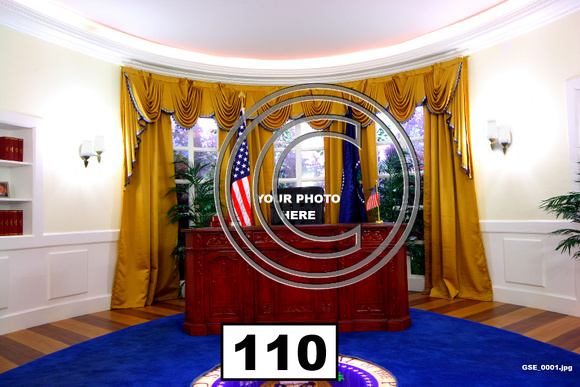 Places White House Oval Office - 110